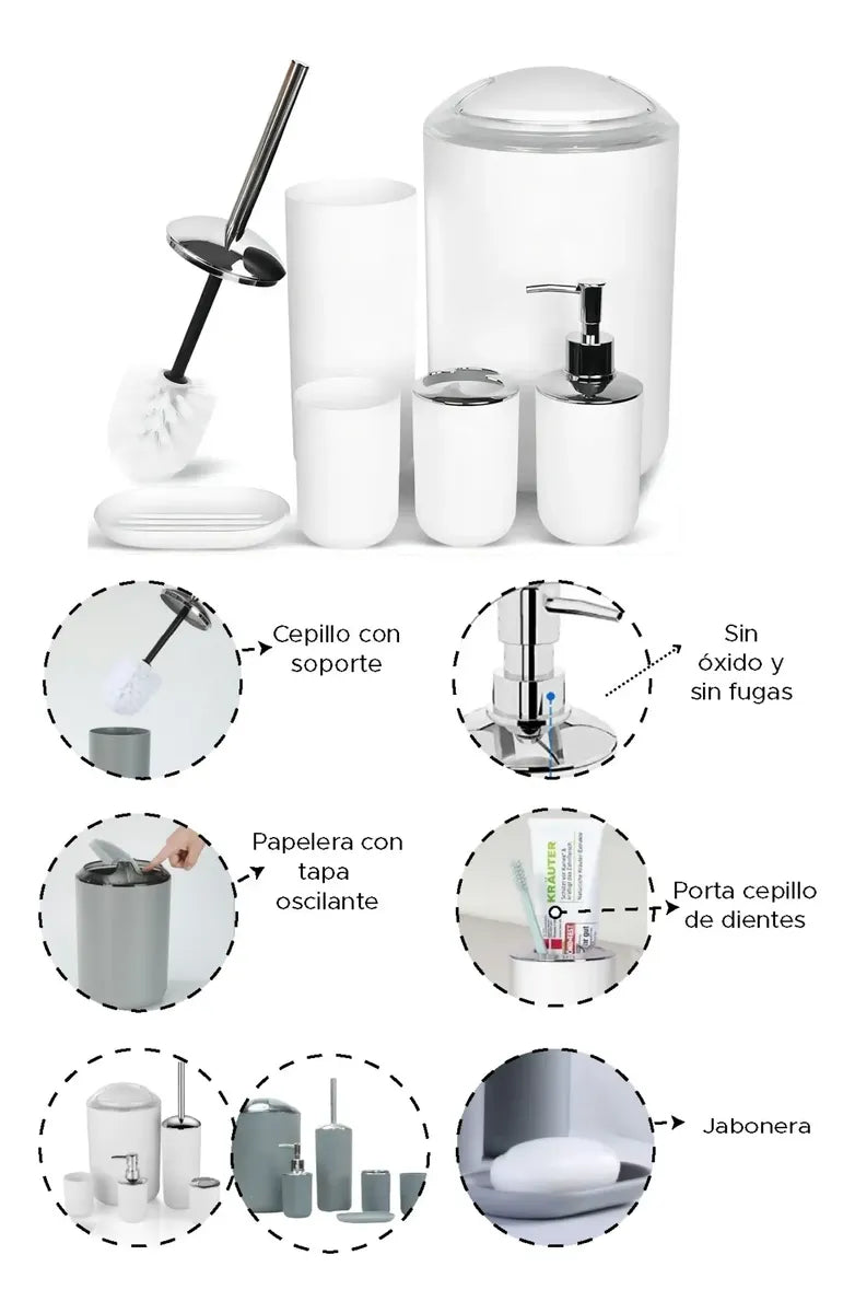 Pure Bath Set : Lujo en su forma más esencial 🪥🧼