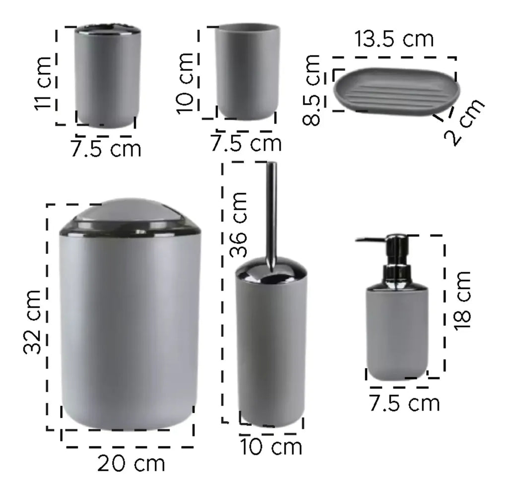 Pure Bath Set : Lujo en su forma más esencial 🪥🧼